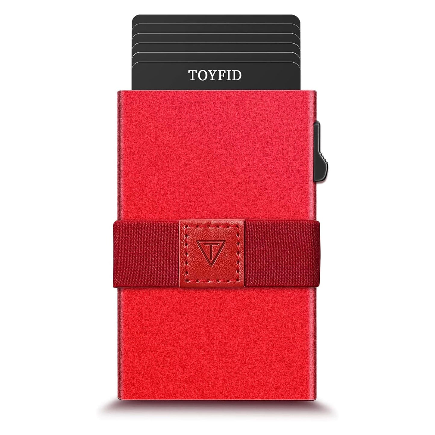 RFID Card Holder Pop Up Minimalist Wallet for Men Women RFID Blocking Protection Metal Aluminum Slim Credit Card Case