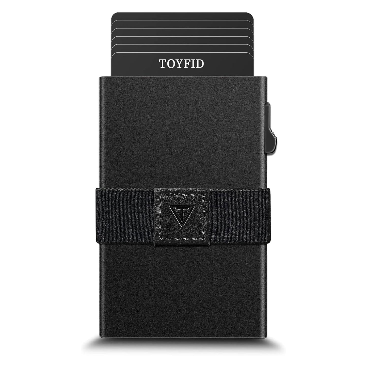 RFID Card Holder Pop Up Minimalist Wallet for Men Women RFID Blocking Protection Metal Aluminum Slim Credit Card Case