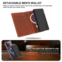 Aluminum Alloy Wallet With Genuine Leather Cover