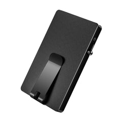 Clip Wallet Pop Up Slide With Money clip,All Aluminum Rfid Slim Card Holder