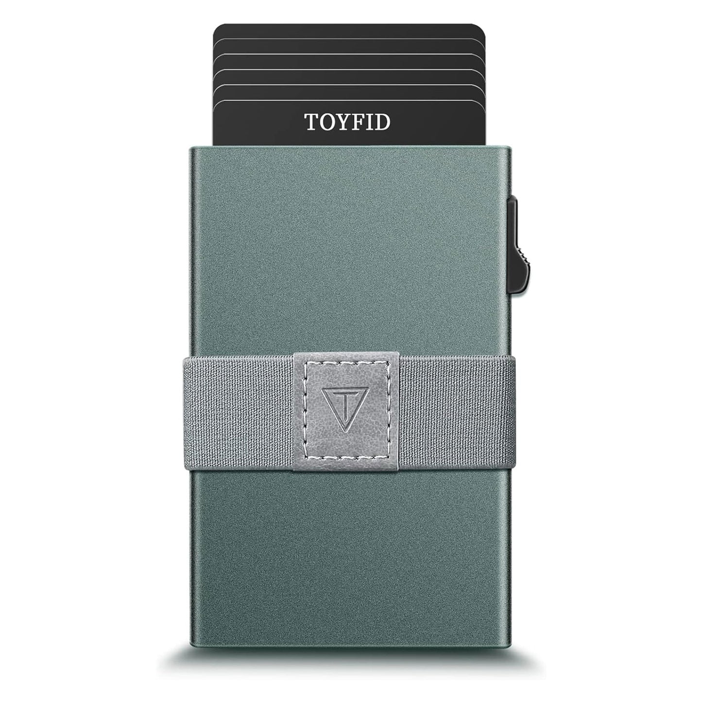 RFID Card Holder Pop Up Minimalist Wallet for Men Women RFID Blocking Protection Metal Aluminum Slim Credit Card Case