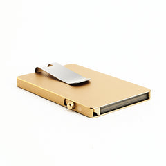 Clip Wallet Pop Up Slide With Money clip,All Aluminum Rfid Slim Card Holder