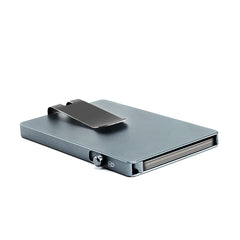 Clip Wallet Pop Up Slide With Money clip,All Aluminum Rfid Slim Card Holder