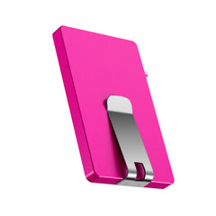 Clip Wallet Pop Up Slide With Money clip,All Aluminum Rfid Slim Card Holder