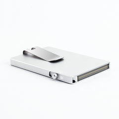 Clip Wallet Pop Up Slide With Money clip,All Aluminum Rfid Slim Card Holder